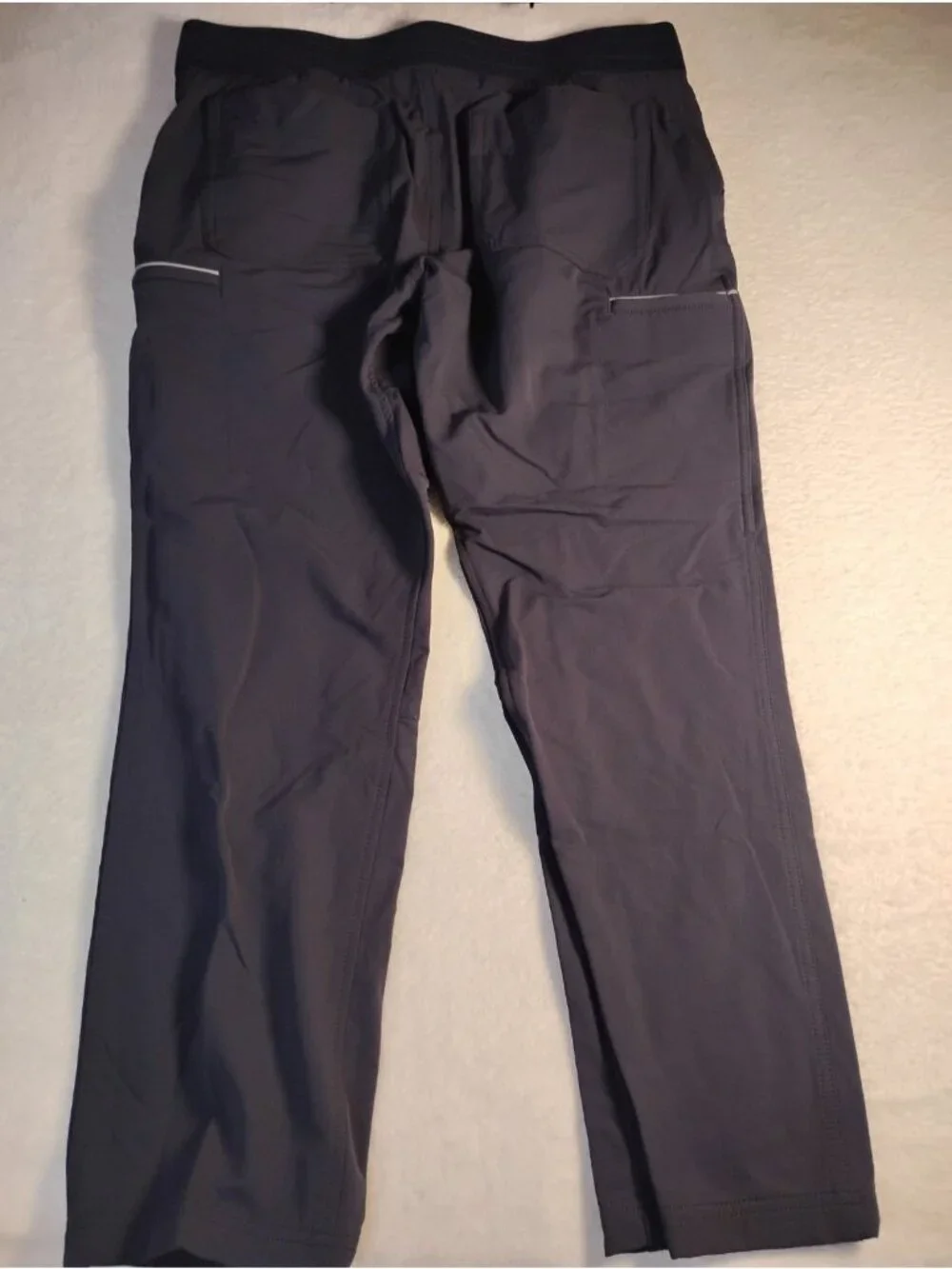 Duluth Trading Black Hills Slim Leg Womens Pant Water Repellent Hiking Size 12